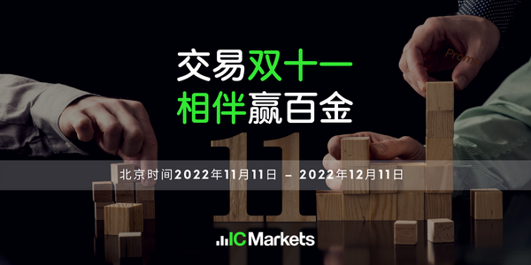 IC Markets：交易双十一，相伴赢百金